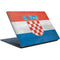 Croatia Flag Distressed Surface Laptop Skin